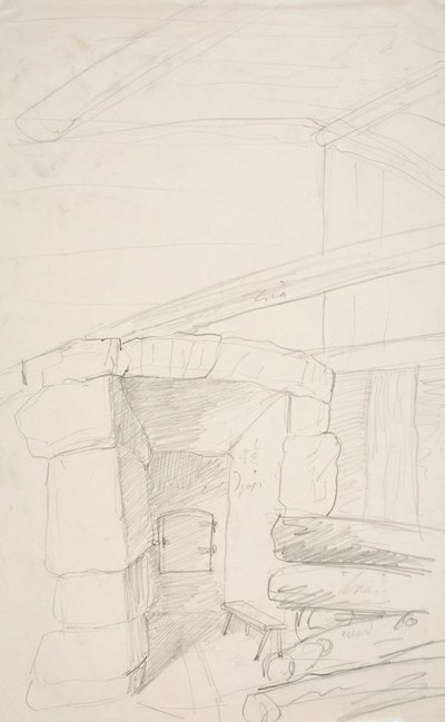 農家コテージ 作： Robert Wilhelm Ekman