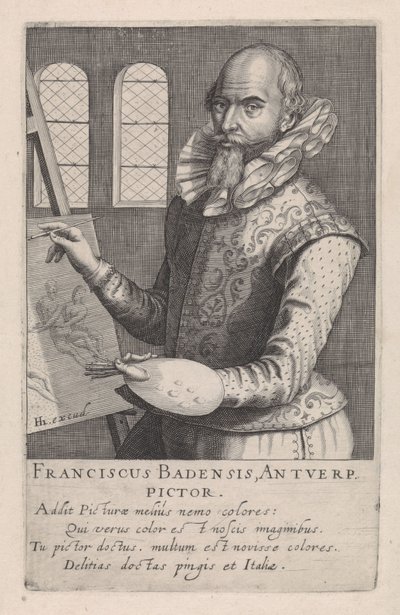 フランセスコ・バーデンの肖像 作： Robert Willemsz de Baudous