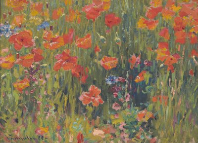 ポピー 作： Robert William Vonnoh