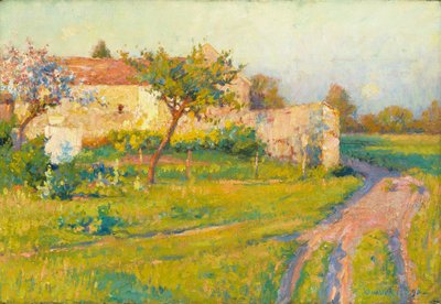 フランスの春 作： Robert William Vonnoh