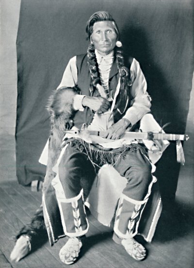 サハプティンインディアン、1912 作： Robert Wilson Shufeldt