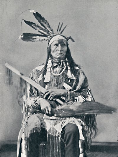 スー族の首長、1912年 作： Robert Wilson Shufeldt