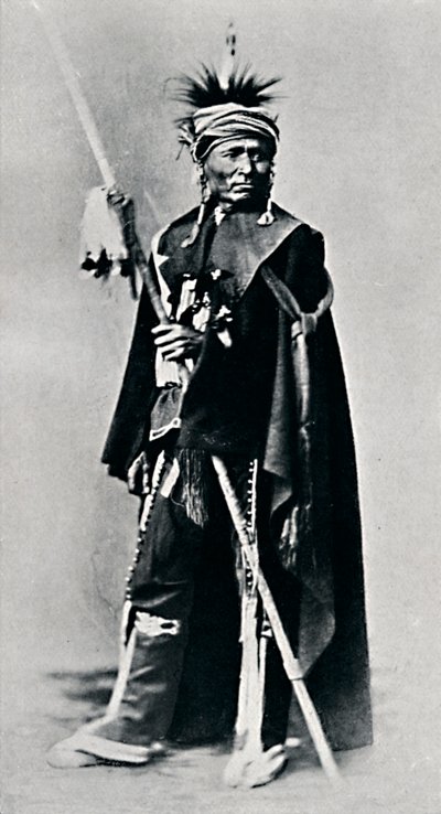 アルゴンキンブレイブ、1912年 作： Robert Wilson Shufeldt