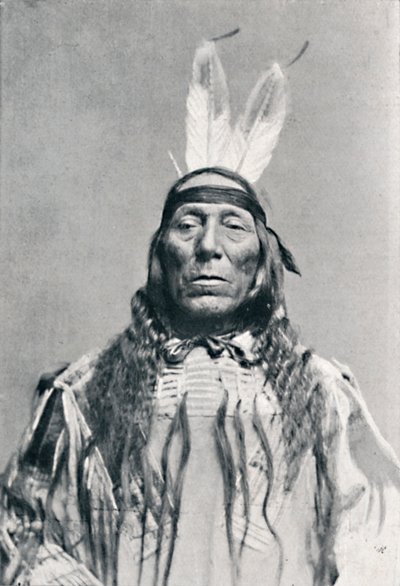 1912年のスー族インディアンの正面図 作： Robert Wilson Shufeldt