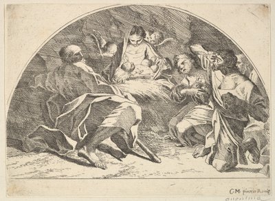 降誕、1680-1743。 作： Robert van Audenaerde
