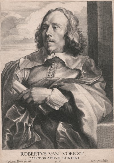 Robert van Voerst、ロンドンの彫刻家 作： Robert van Voerst