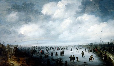 冬の風景 作： Robert van den Hoecke