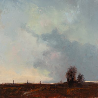 In Spite Of Searching, 2023（キャンバスに油彩） 作： Roberta Murray