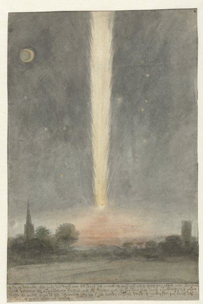 ベフェルウェイクの上のテイルスター、1680 作： Rochus van Veen (attributed to)