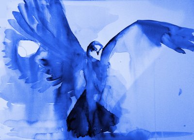 青い鳩の飛行 作： RodMacIver