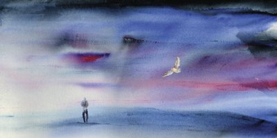 夢のような夕暮れのフライト 作： RodMacIver