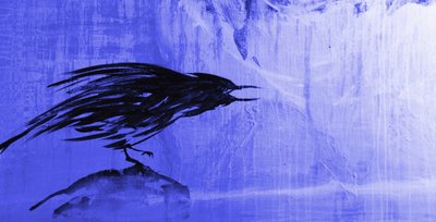嵐の青いカラス 作： 
