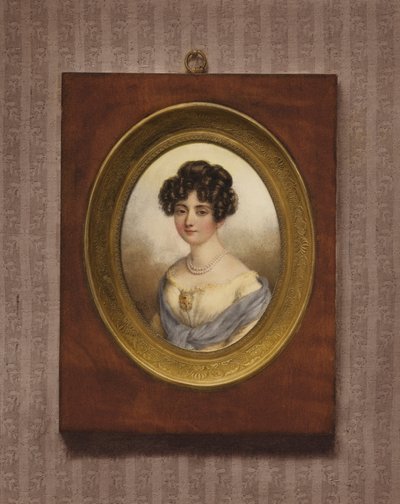見知らぬ女性の肖像 作： Rodolphe Bell