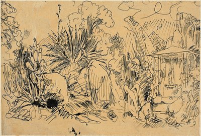 アフリカ村 作： Rodolphe Bresdin