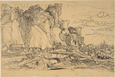 コーカサスの風景 作： ロドルフ・ブレディン