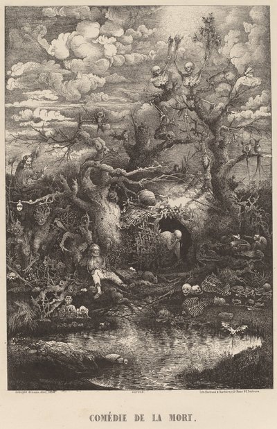 モートのコメディ 作： Rodolphe Bresdin