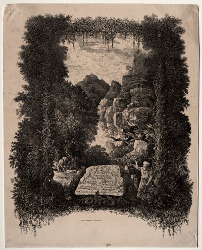 Thierry-FaletansによるFables and Fairy-Talesの最初の口絵 作： Rodolphe Bresdin