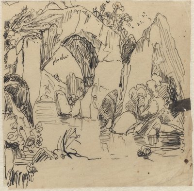 風景 作： Rodolphe Bresdin