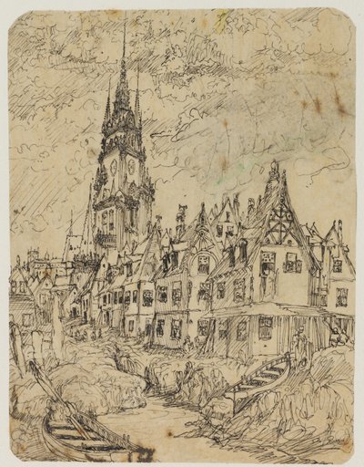 マリタイムビレッジ 作： Rodolphe Bresdin
