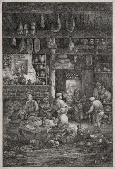 モルドバのインテリア 作： Rodolphe Bresdin