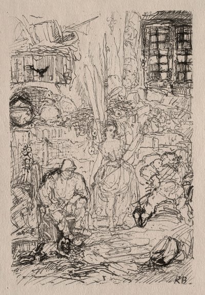 スピナーのインテリア。 作： Rodolphe Bresdin