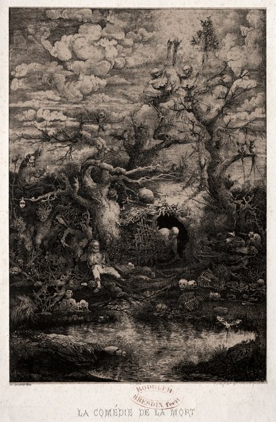 死の喜劇 作： Rodolphe Bresdin