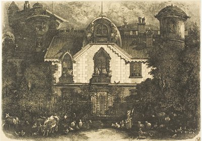 魅惑の家 作： Rodolphe Bresdin