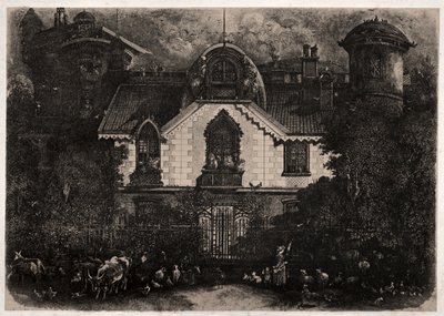 魅惑の家 作： Rodolphe Bresdin