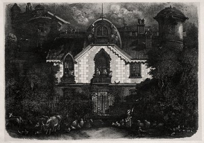 魅惑の家 作： Rodolphe Bresdin