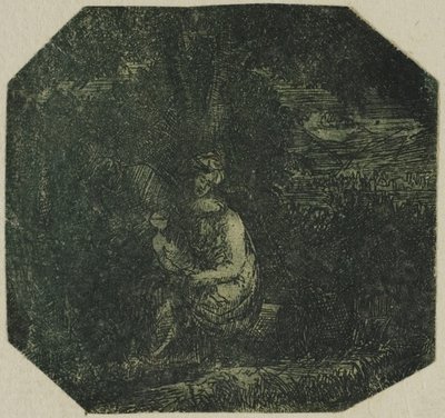 聖家族 作： Rodolphe Bresdin