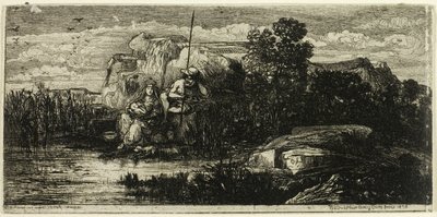 極のある聖家族 作： Rodolphe Bresdin