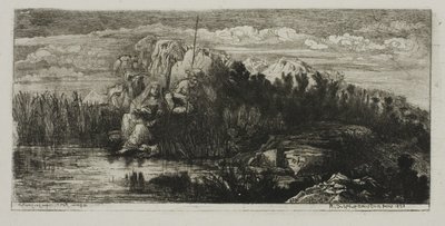 極のある聖家族 作： Rodolphe Bresdin