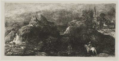 騎士の帰還 作： Rodolphe Bresdin