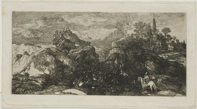 騎士の帰還 作： Rodolphe Bresdin