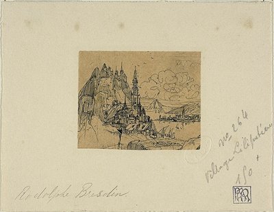 リリパット村 作： Rodolphe Bresdin