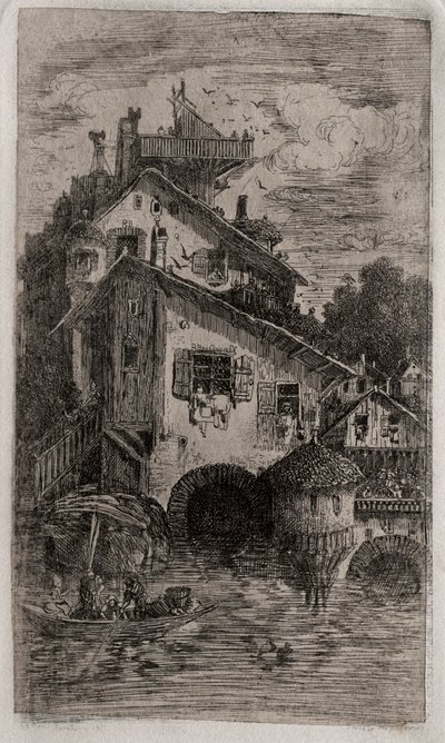 ミル、1866。 作： Rodolphe Bresdin
