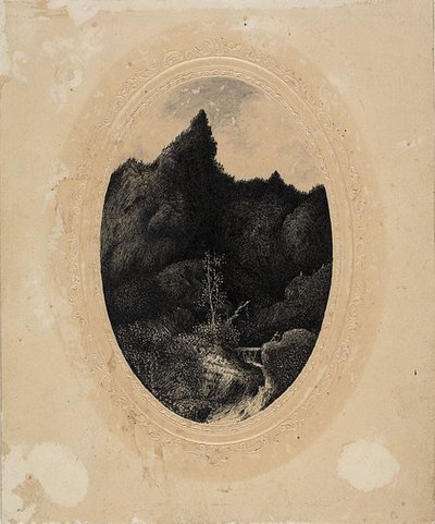 山の旅人 作： Rodolphe Bresdin
