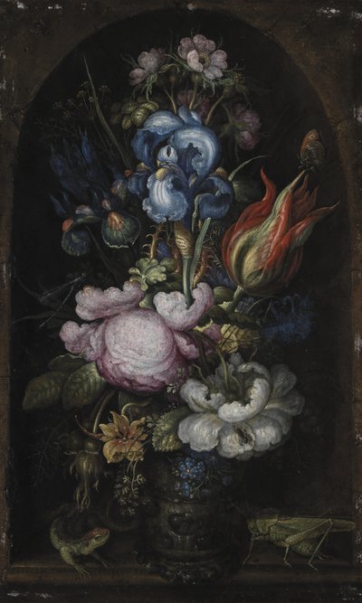 石龕の花束 作： Roelant Savery