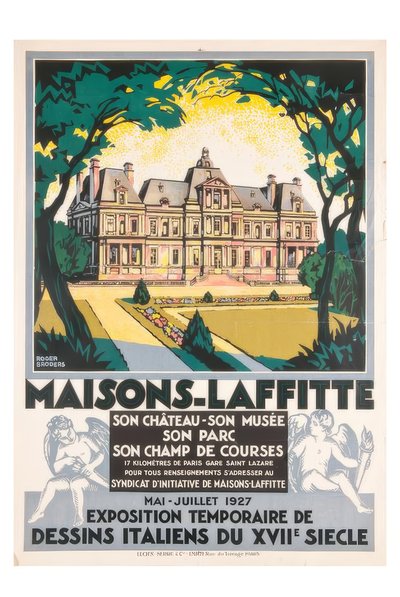 メゾン・ラフィット、17世紀イタリア素描の企画展 作： Roger Broders