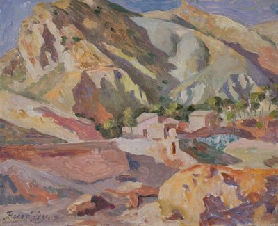 スペイン、ムルシア近郊、1933 作： Roger Eliot Fry