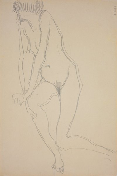ニーナハムネット、1917年頃 作： Roger Eliot Fry