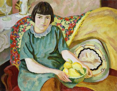 ゾウムヴァンデンイークハウトの肖像、1915 作： Roger Eliot Fry