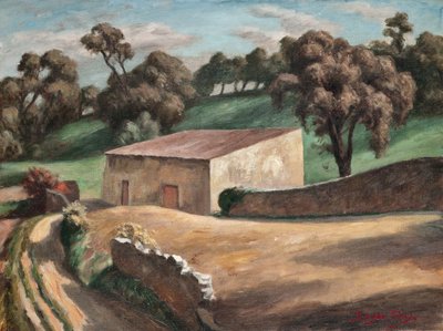 プロヴァンス、1925年頃 作： Roger Eliot Fry