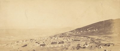 第4軽竜軍キャンプ、将校宿舎。 作： Roger Fenton
