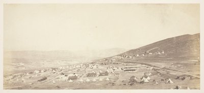 第4軽装ドラゴーンのキャンプ、将校宿舎 作： Roger Fenton