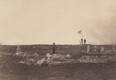 墓地、カスカートの丘 作： Roger Fenton