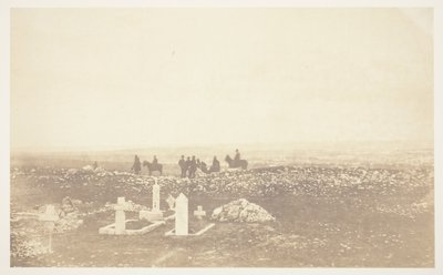 墓地、キャスカートの丘 作： Roger Fenton