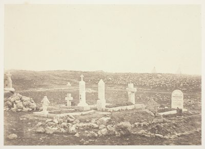 墓地、キャスカートの丘 作： Roger Fenton