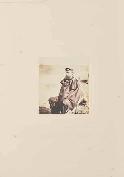 英国工兵隊 ゴードン大佐 作： Roger Fenton