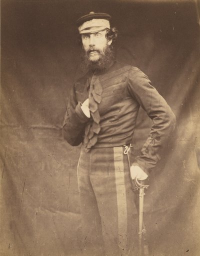 バラクラヴァ司令官ハーディング大佐 作： Roger Fenton